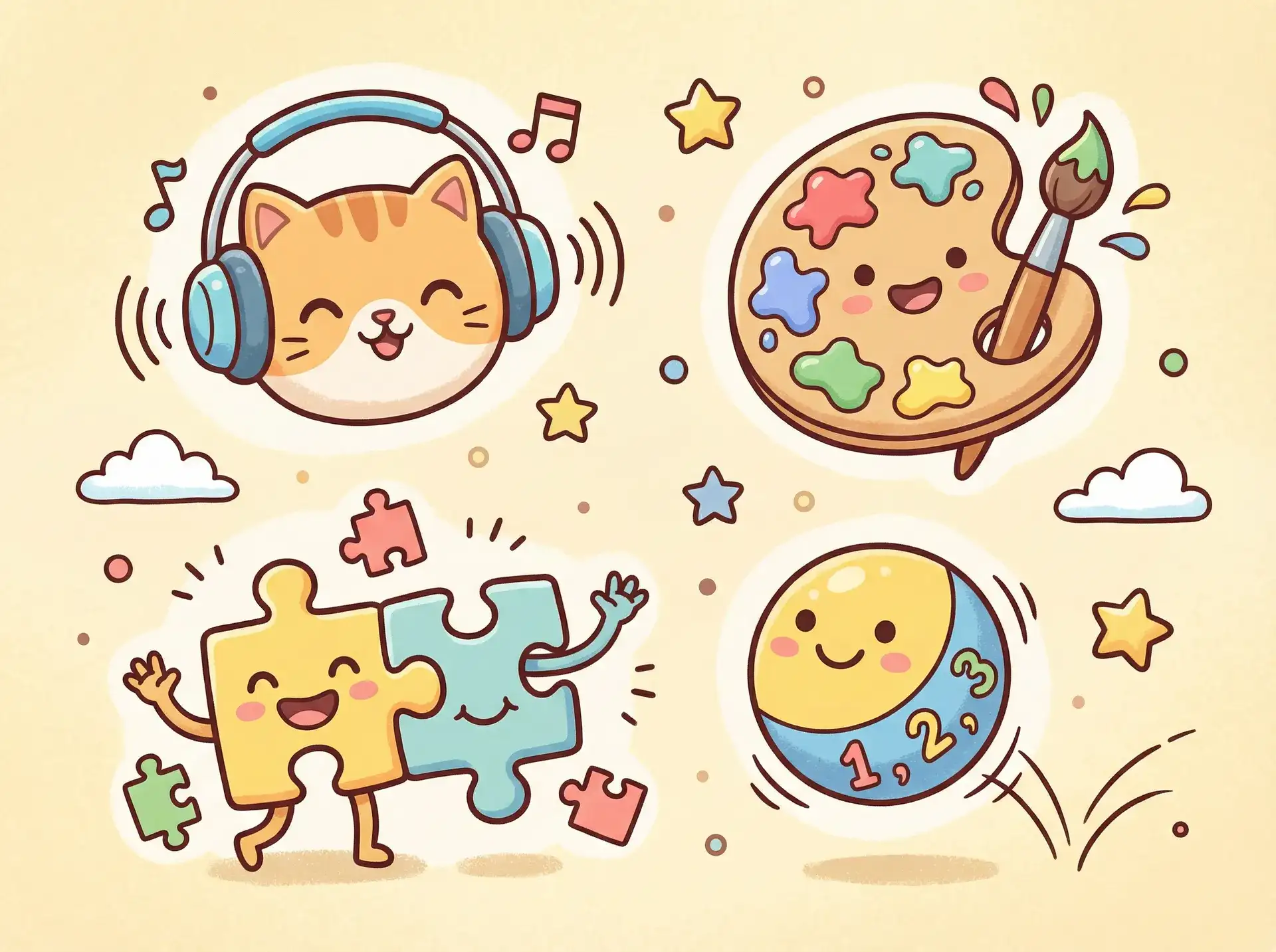 小朋友的手工作品 - 我的好妈妈韩国免费观看 益智创作